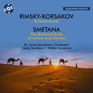 the album cover for Rimsky-Korsakov / St. Louis Symphony Orchestra - Bartered Bride - Overture & Dances