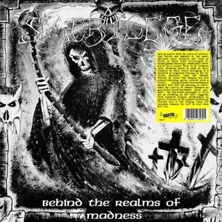 the album cover for Sacrilege - Behind The Realms Of Madness (Can)