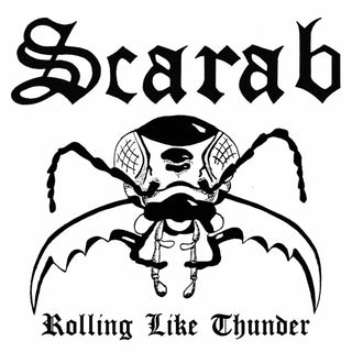 the album cover for Scarab - Rolling Like Thunder (Slip)