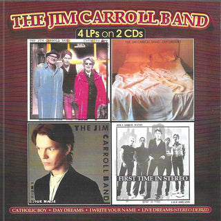 the album cover for Jim Carroll Band - 4 Lps On 2 Cds (Catholic Boy / Day Dreams
