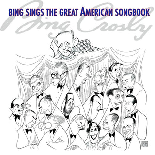the album cover for Bing Crosby - Bing Sings The Great American Songbook