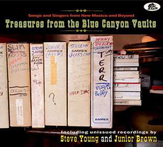 the album cover for Treasures From The Blue Canyon Vaults: Songs / Var - Treasures From The Blue Canyon Vaults: Songs / Var