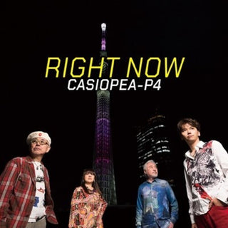 the album cover for Casiopea-P4 - Right Now (Jpn)