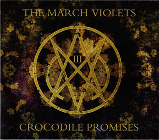 the album cover for March Violets - Crocodile Promises