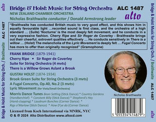 Nicholas Braithwaite- Bridge & Holst: Music for String Orchestra