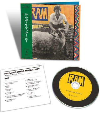 the album cover for Paul McCartney - Ram (Jmlp) [Limited Edition] [With Booklet] [Remastered] (Shm) (Jpn)