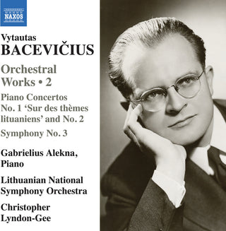 the album cover for Bacevicius / Lithuanian National Symphony Orch - Orchestral Works, Vol. 2
