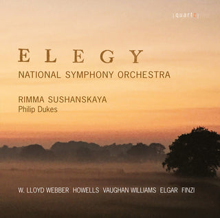 the album cover for Elgar / Howells / National Symphony Orchestra - Elegy