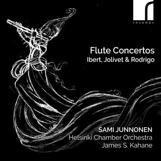 the album cover for Ibert / Jolivet / Helsinki Chamber Orchestra - Flute Concertos