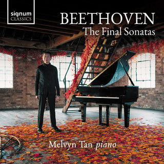 the album cover for L Beethoven .V. / Tan - Final Sonatas