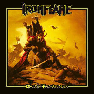 the album cover for Ironflame - Kingdom Torn Asunder (Slip)
