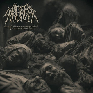 the album cover for Meat Spreader - Mental Disease Transmitted By Radioactive Fear