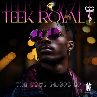 the album cover for Teek Royal T. - Love Drops Ep (Mod)