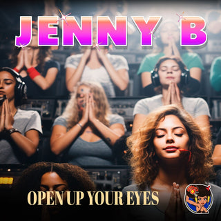 the album cover for Jenny B - Open Up Your Eyes (Mod)