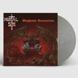 Mortal Sin- Mayhemic Destruction - Silver Vinyl