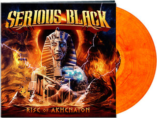 Serious Black- Rise of Akhenaton - Red/Orange Marbled