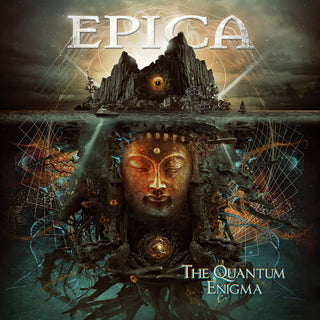 Epica- The Quantum Enigma - 10th Anniversary - Yellow Red Marble