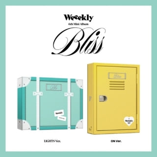 the album cover for Weeekly - Bliss - Random Cover (Post) (Stic) (Phob) (Phot)