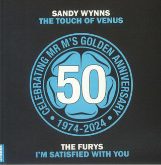the album cover for Sandy Wynns  / Furys - Touch Of Venus / I'm Satisfied With You (Uk)