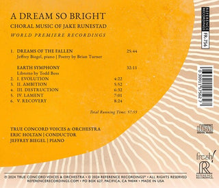 Jeffrey Biegel- A Dream So Bright - Choral Music of Jake Runestad