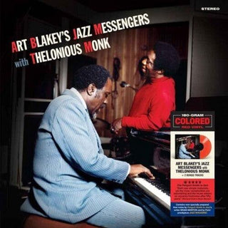 Art Blakey- Art Blakey's Jazz Messengers With Thelonious Monk - Limited 180-Gram Red Colored Vinyl with Bonus Tracks