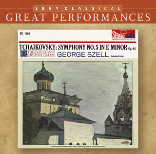 the album cover for George Szell - Symphony 5 / Capriccio Italien: Great Performances