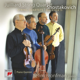 the album cover for Robert Mann - String Quartets 3 14 & 15 / Piano Quartet