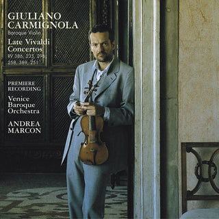the album cover for Andrea Marcon - Six Vivaldi Concertos