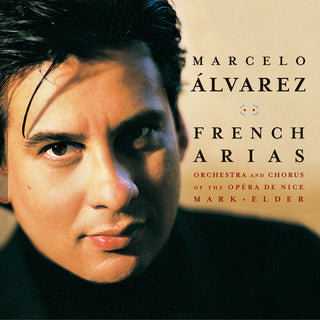 the album cover for Marcelo Alvarez - French Arias