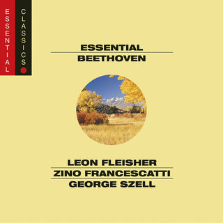 the album cover for Leon Fleisher - Essential Beethoven - Essential Classics / Various