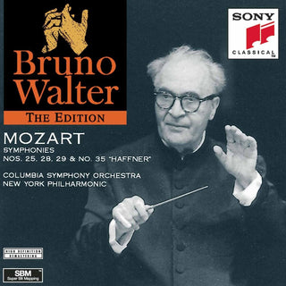the album cover for Tesla Boy - Mozart: Symphonies Nos. 25, 28, 29, 35 - Walter