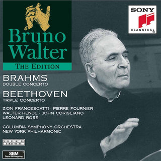 the album cover for Brahms / Walter / Columbia Symphony - Double Concerto