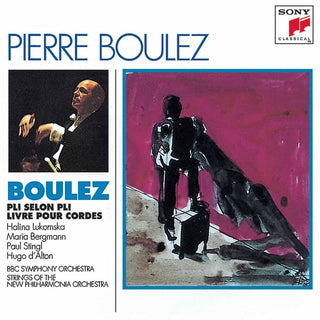 the album cover for Pierre Boulez - Boulez: Pli selon pli - Livre pour corder - Boulez