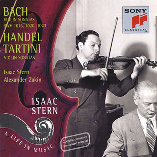 the album cover for Isaac Stern - Violin Sonatas