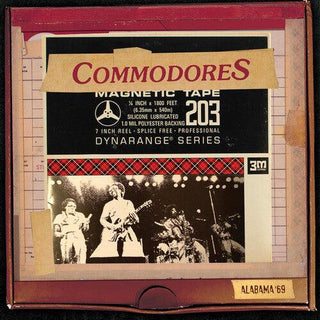 Commodores- Alabama '69 - Red/Gold Splatter