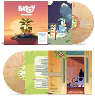 Bluey- Rug Island - Sunset Orange Colored Vinyl (PREORDER)