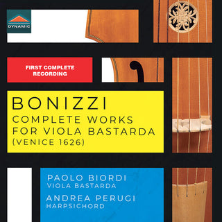 Paolo Biordi- Bonizzi: Complete Works for Viola Bastarda (Venice, 1626) (PREORDER)