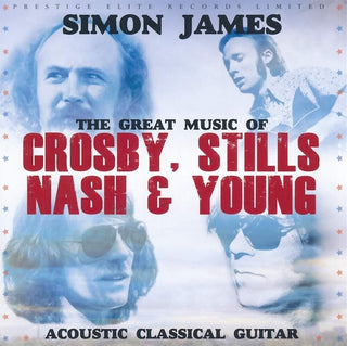 the album cover for James, Simon - Great Music Of Crosby Stills Nash & Young