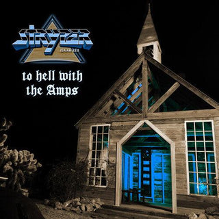 Stryper- To Hell with the Amps - Blue White (PREORDER)