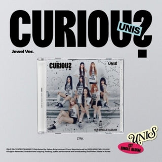 Unis- Curious - Jewel Case Version - incl. 24pg Booklet, Cover Film Photocard