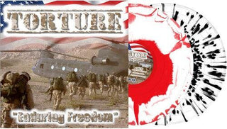 Torture- Enduring Freedom - Red/White Smash & Clear w/ Black Splatter (PREORDER)