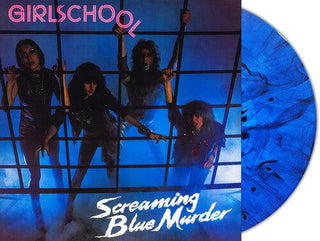 Girlschool- Screaming Blue Murder - Marbled (PREORDER)