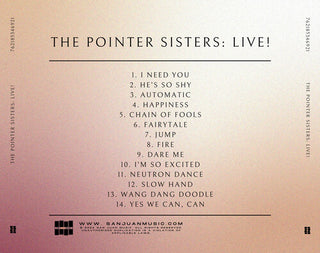 The Pointer Sisters- The Pointer Sisters Live in Montana