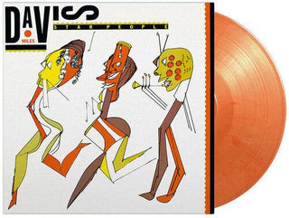 Miles Davis- Star People - Limited 180-Gram Orange & White Marble Colored Vinyl