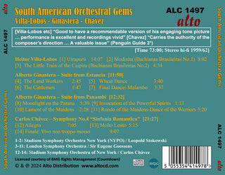 Stadium Symphony Orchestra of New York- South American Orchestral Gems (PREORDER)