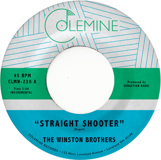 the album cover for Winston Brothers - Straight Shooter / Island Travel