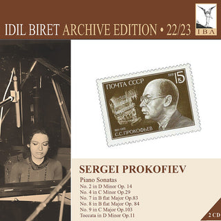 Idil Biret- Prokofiev: Sonatas & Toccata - Idil Biret Archive Edition, Vol. 22/23 (PREORDER)