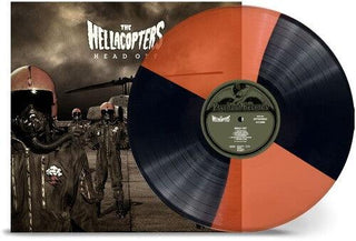 The Hellacopters- Head Off - Trans Orange Black (PREORDER)