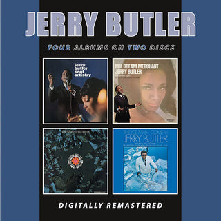 Jerry Butler- Soul Artistry / Mr. Dream Merchant / The Soul Goes On / The Ice Man Cometh (PREORDER)