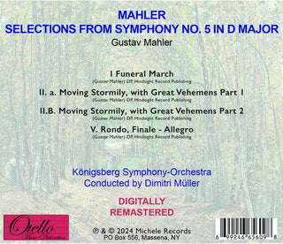 Konigsberg Symphony Orchestra- Mahler - Selections from Symphony No. 5 in D Major